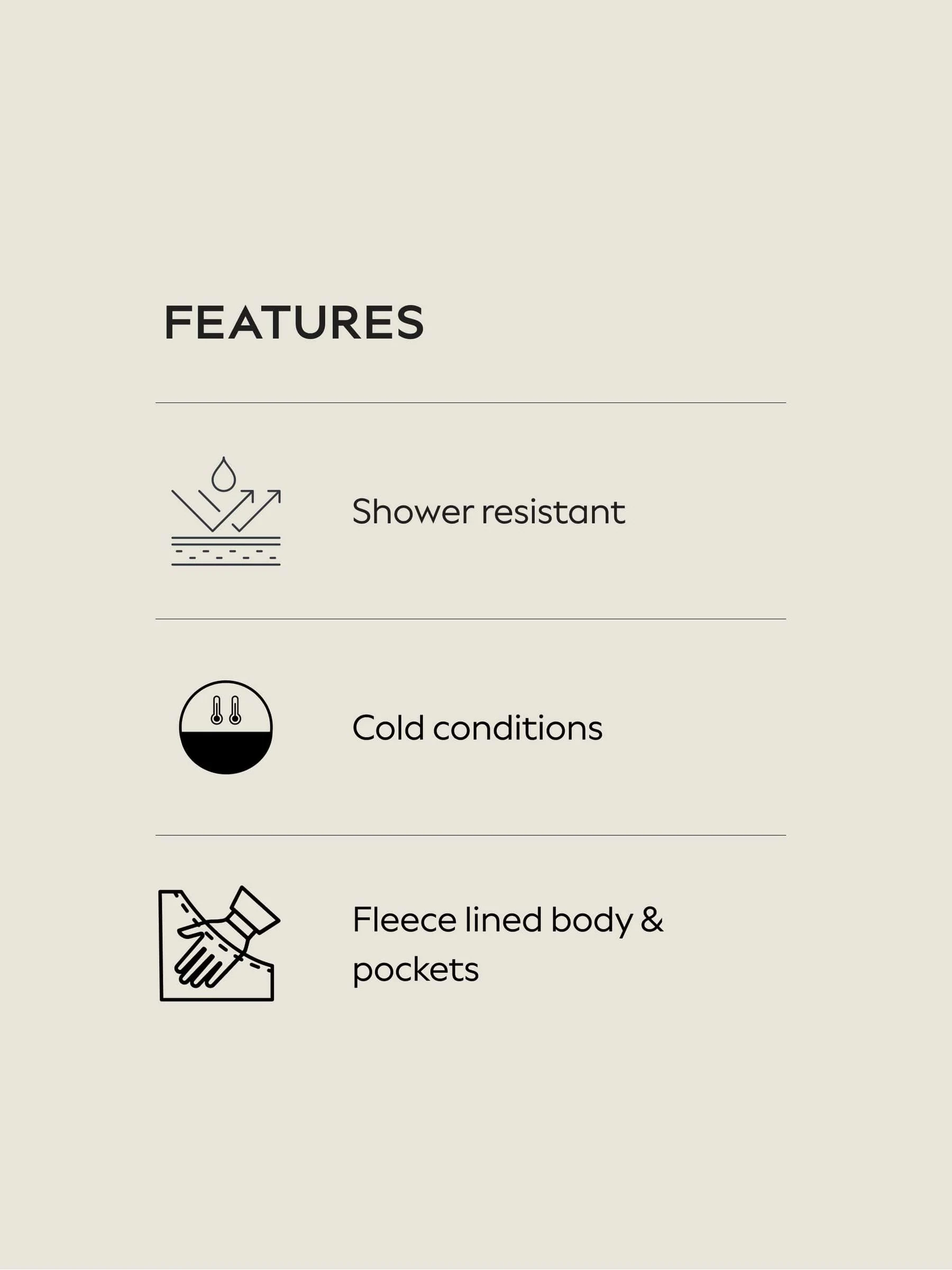 Kakigroen - Standaard lengte - ThermoGen Shower Resistant Puffer Jacket