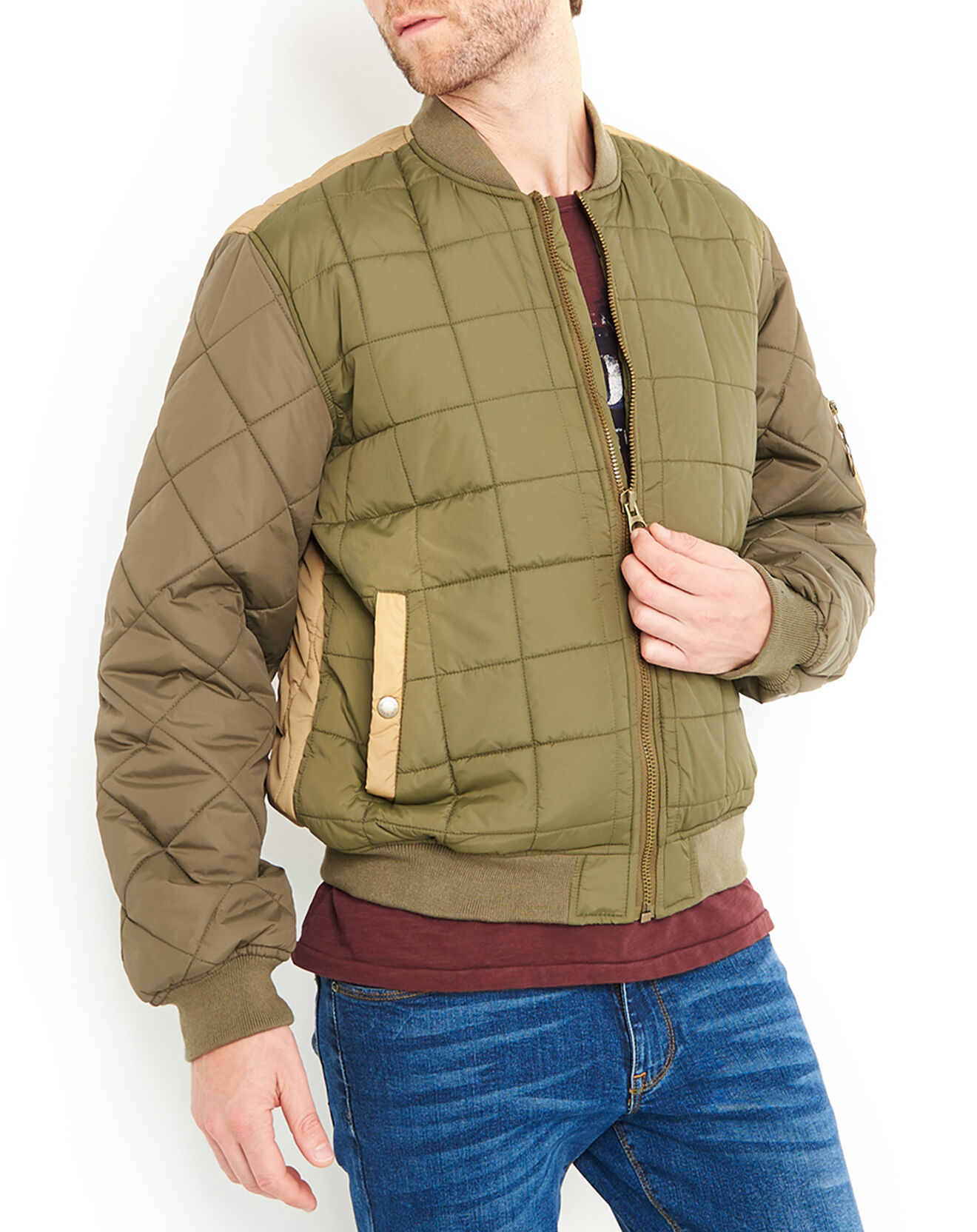 Pepe Jeans Blouson Nauru Bombers kaki