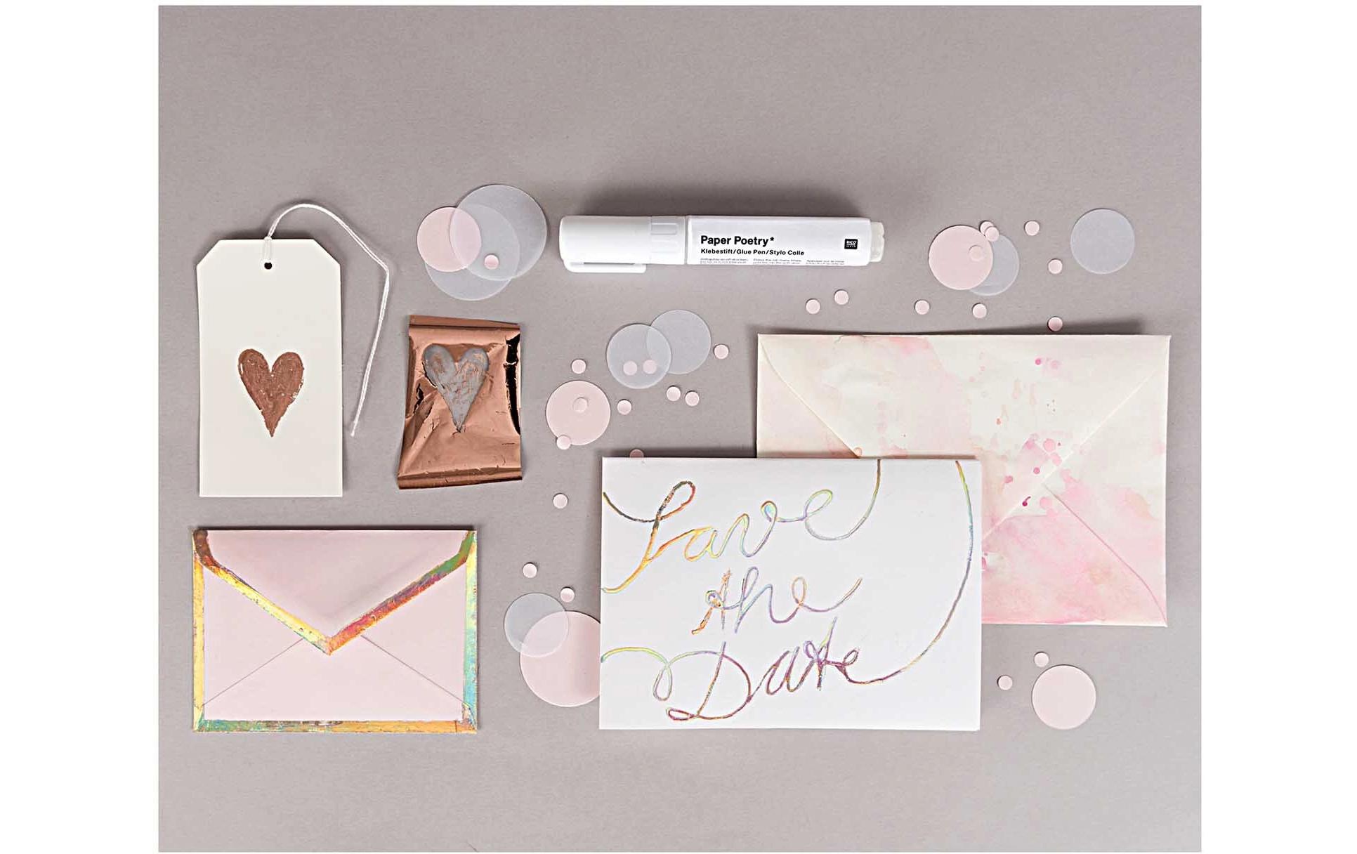 Paper Poetry Essentials Umschlag C7 RosaKuvert C7