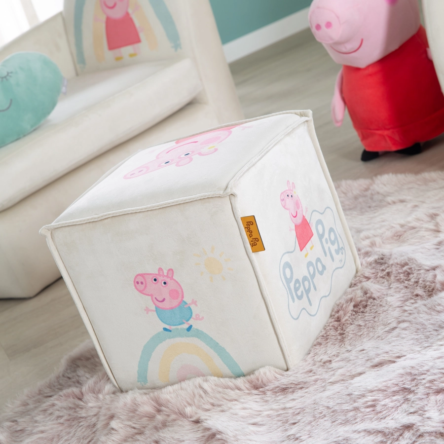 roba Kinderhocker in Würfelform Peppa Pig