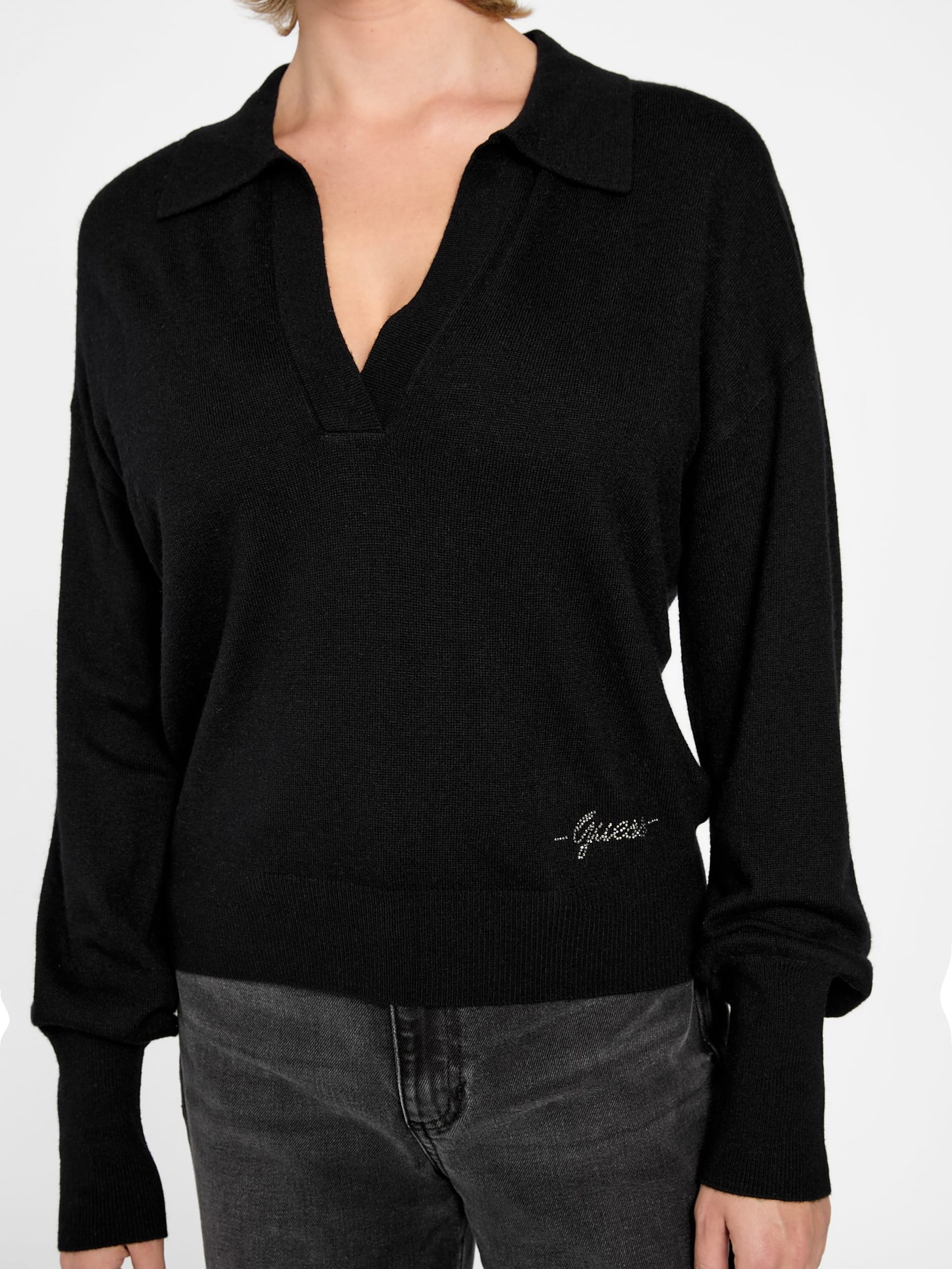 Suéter em mistura de cashmere