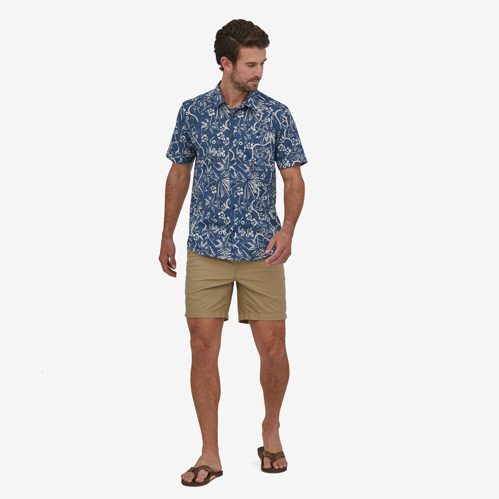 Leichte Allzweck-Hanf-Volley-Shorts für Herren – 7 Zoll
