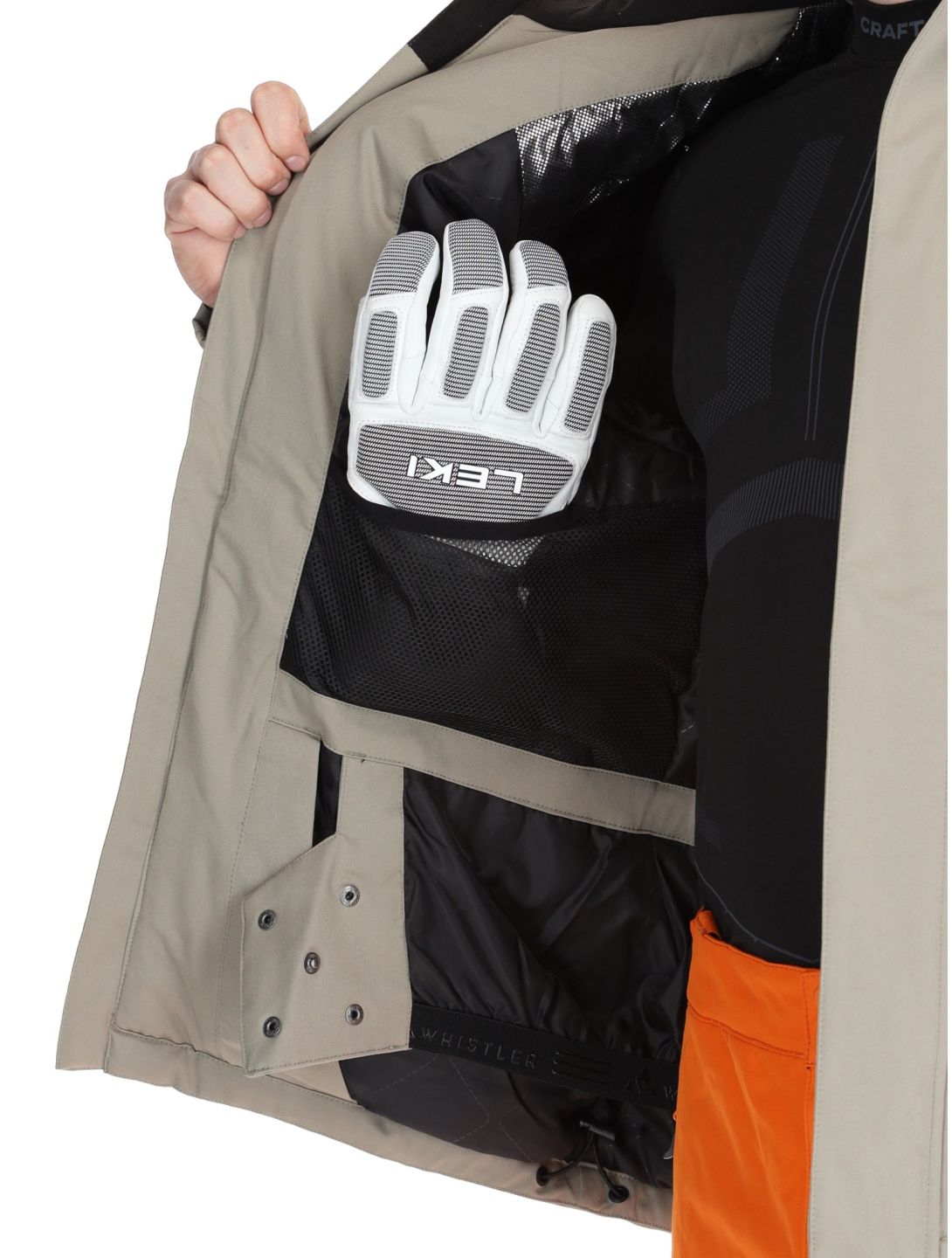 Carbon ski-jas heren