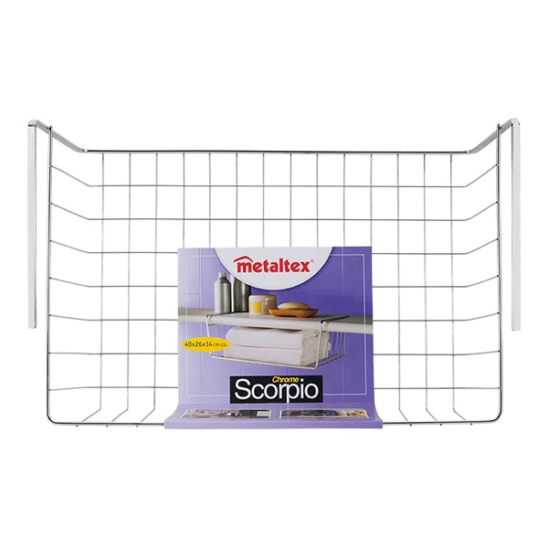 Lot de 2 corbeilles à suspendre 40 cm