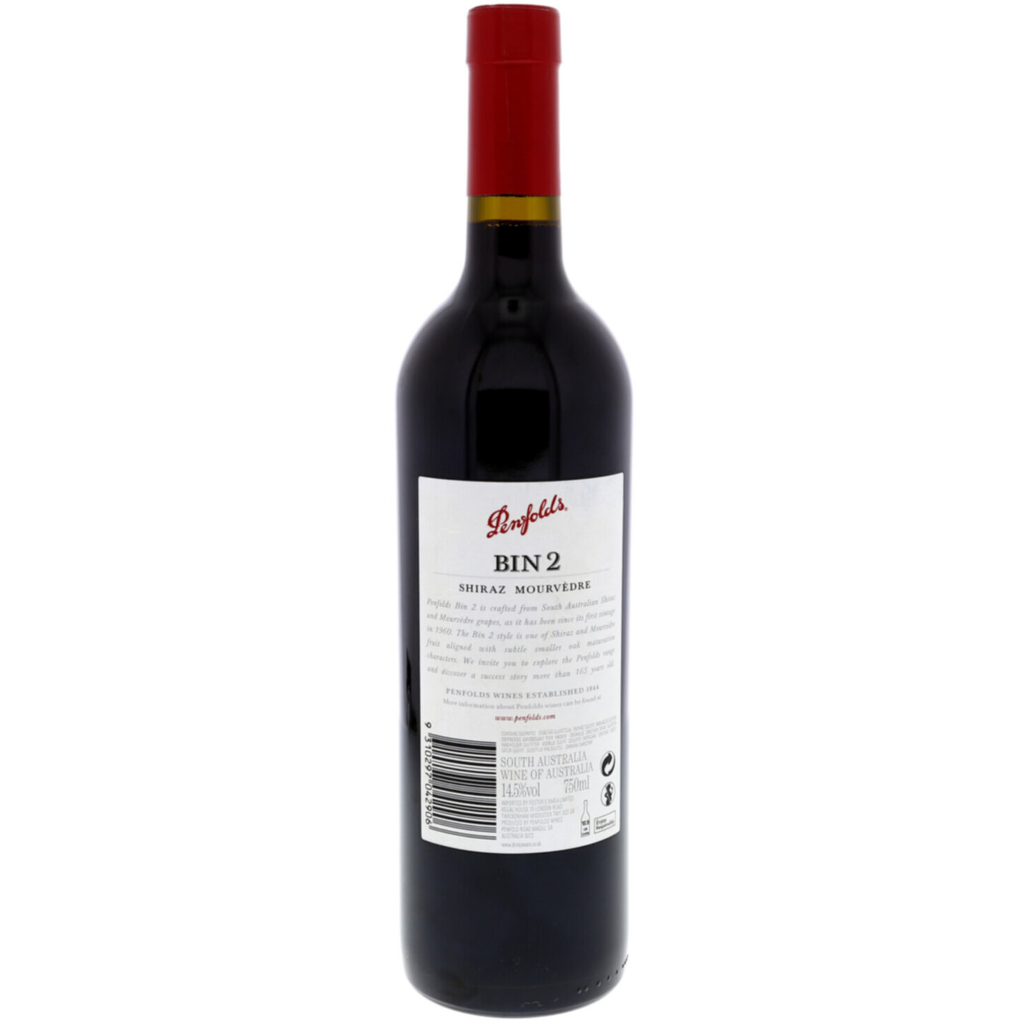 Shiraz/Mourvèdre South Australia Bin 2 Penfolds -75cl