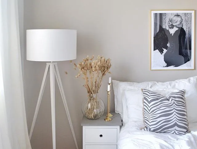 Staande lamp STILETTO Metaal Wit