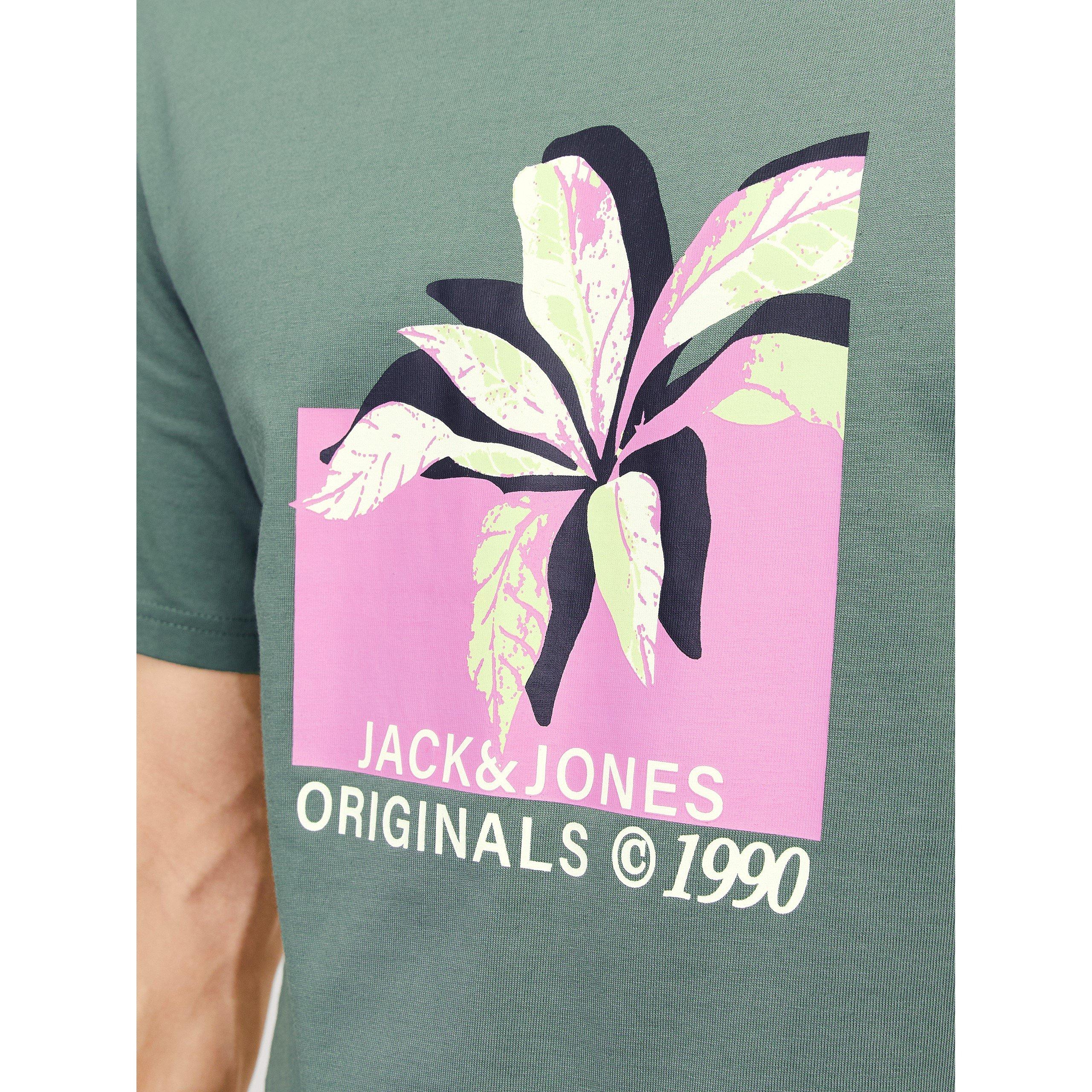 Jack and Jones JJ Printed Graphic T Shirt Mens