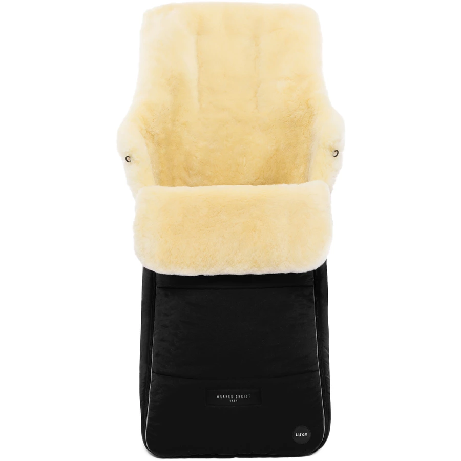 Werner Christ Baby Fußsack AROSA LUXE black