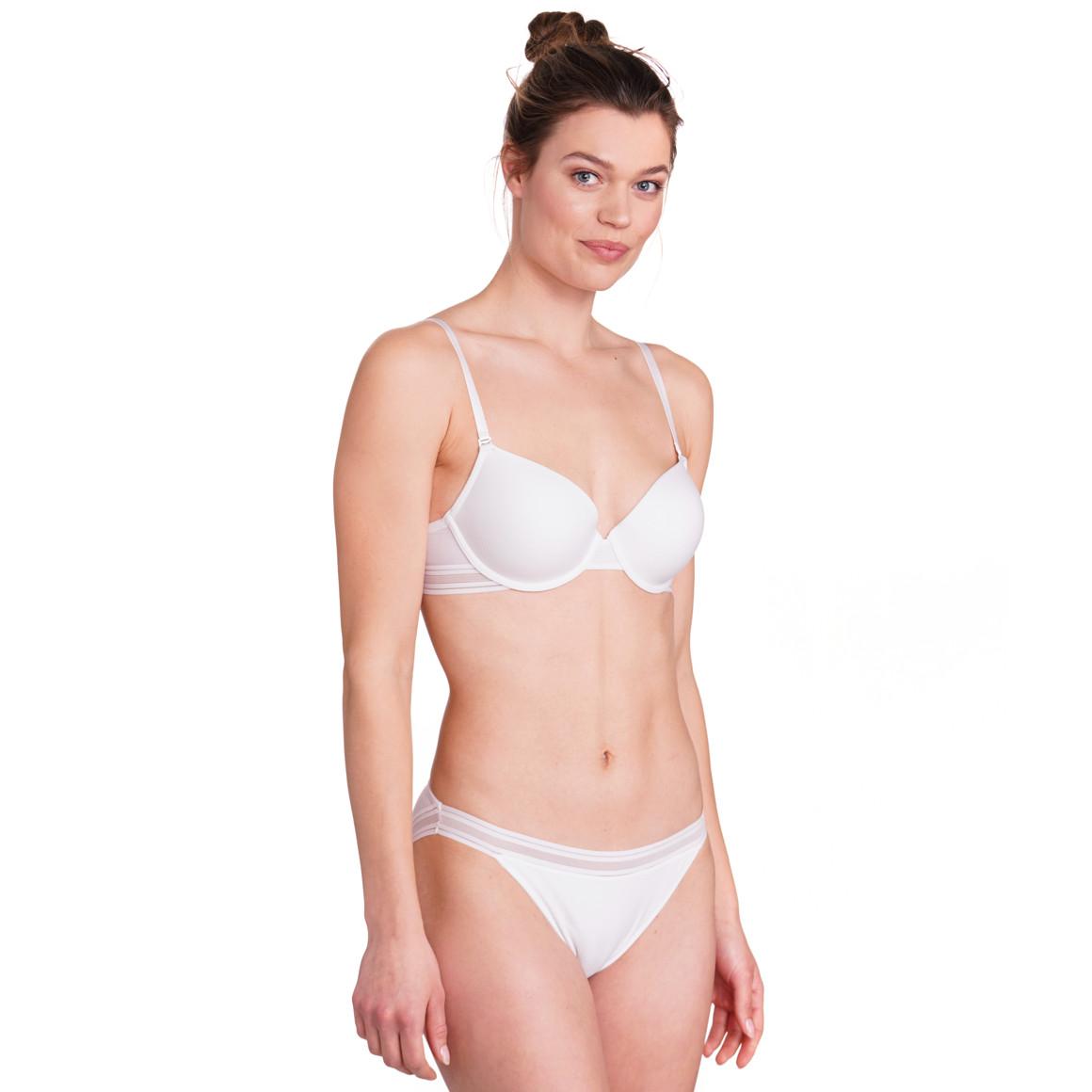 Gina Benotti Damen Bügel-BH mit wattierten Cups weiss