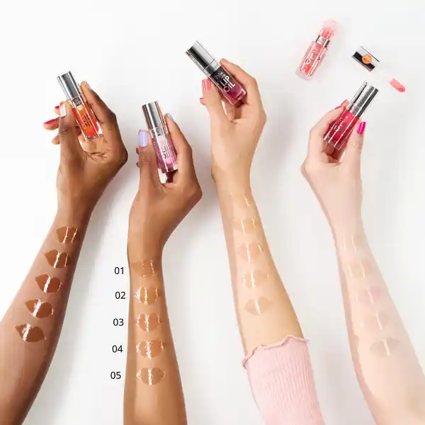 Hydra kiss lip oil 03 Pink Champagne