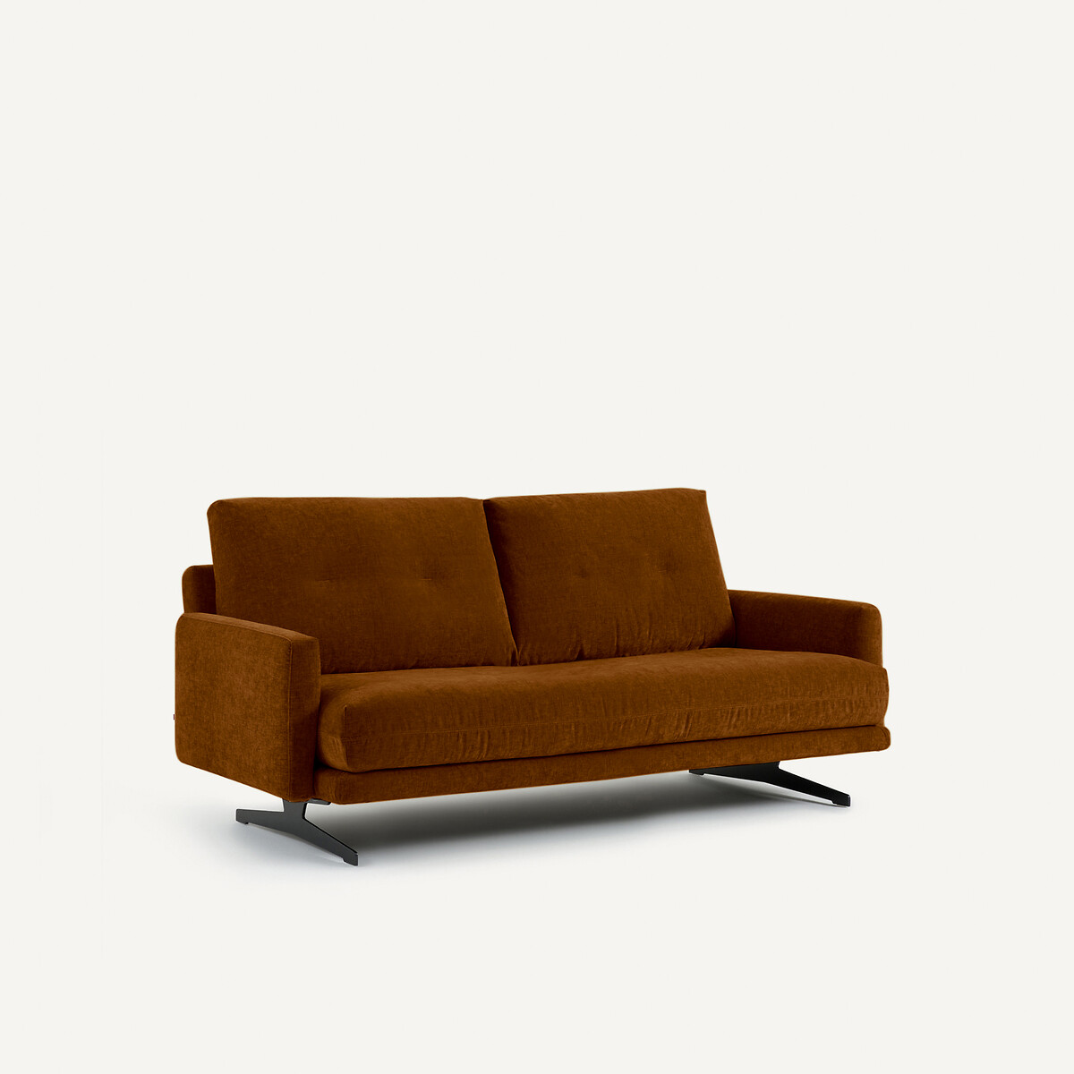 AM.PM<br>Sofá de 2 lugares em veludo chenille, Delicato