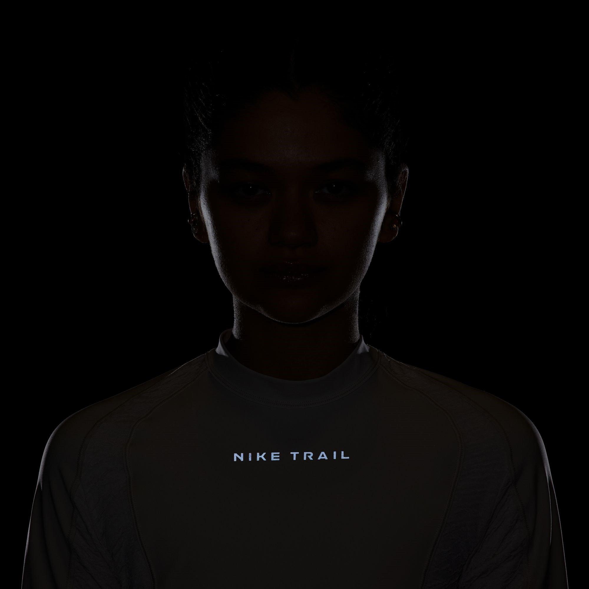 Nike Trail Womens Dri FIT Long Sleeve Running Top