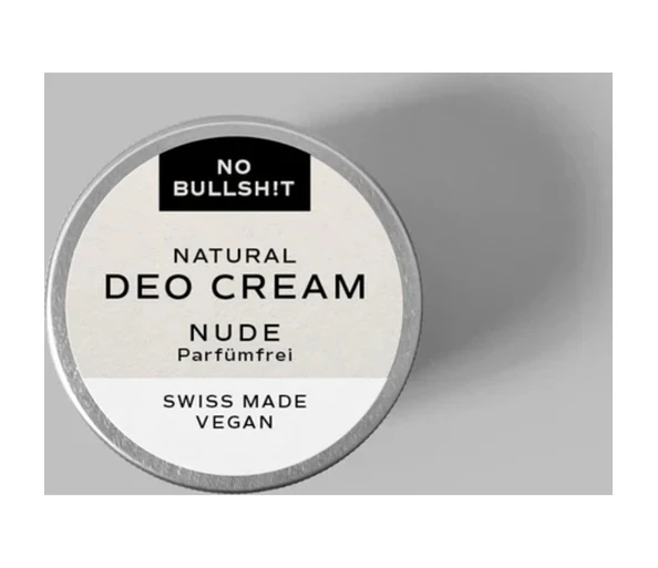 NO BULLSH!T Nude Parfümfrei Deo Cream