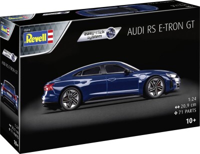 Revell - Audi E-Tron Gt Easy-Click Modelbil Byggesæt - 07698