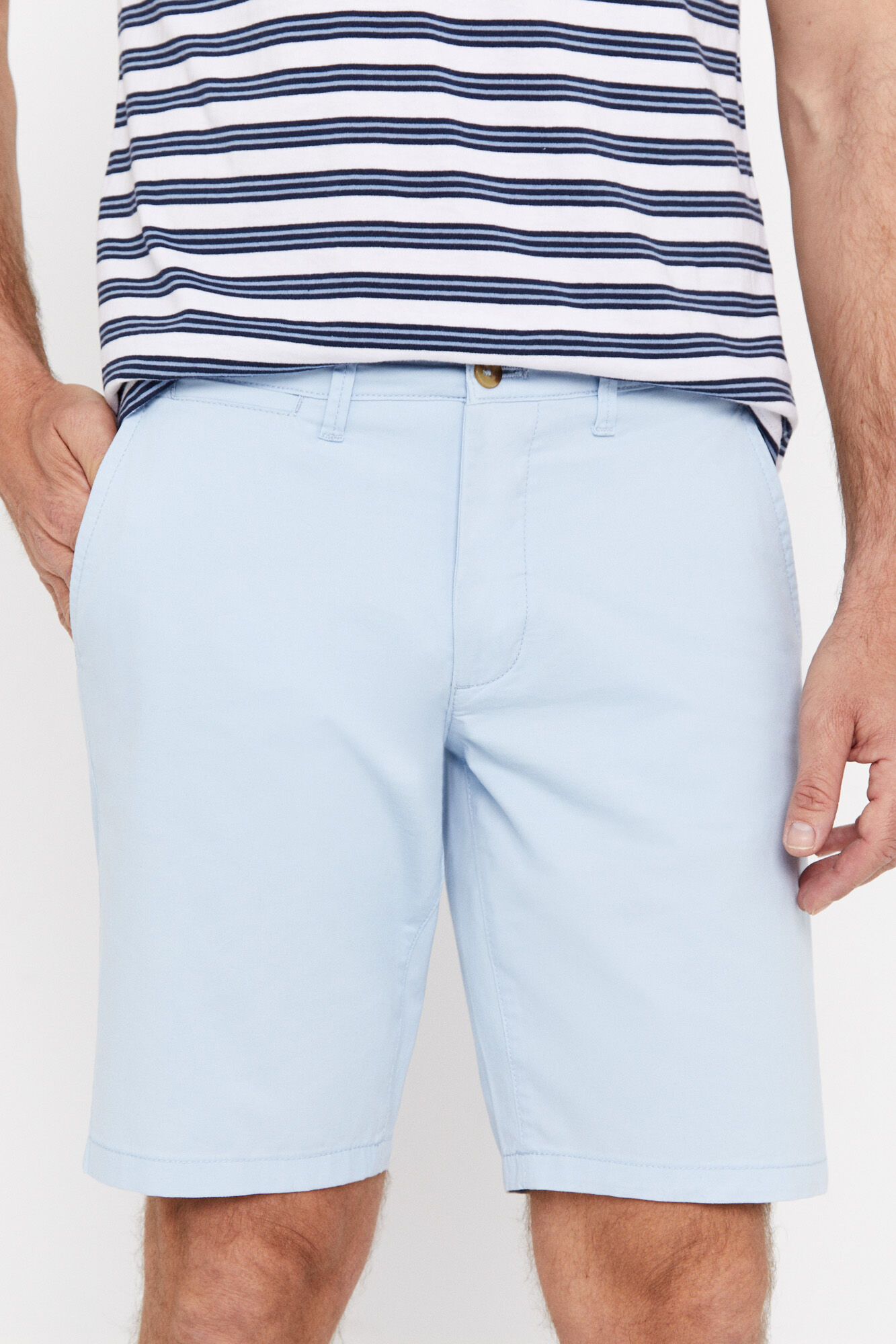 Bermudas básicas chinesas - Azul