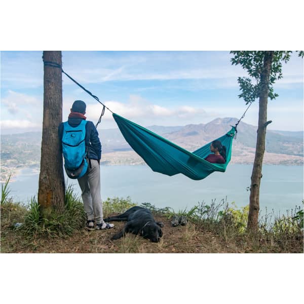Hamac bivouac TICKET TO THE MOON ORIGINAL HAMMOCK EMERALD GREEN/GREEN