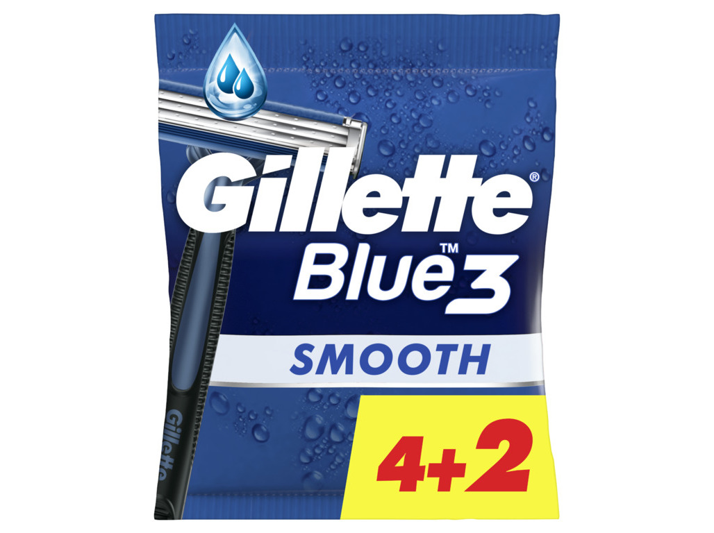 DESCARTÁVEL GILLETTE BLUE3 SMOOTH 4 2UN