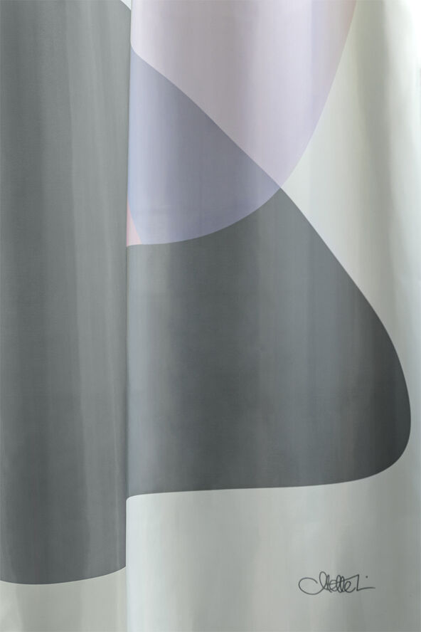 Mette Ditmer GALLERY shower curtain Frost green