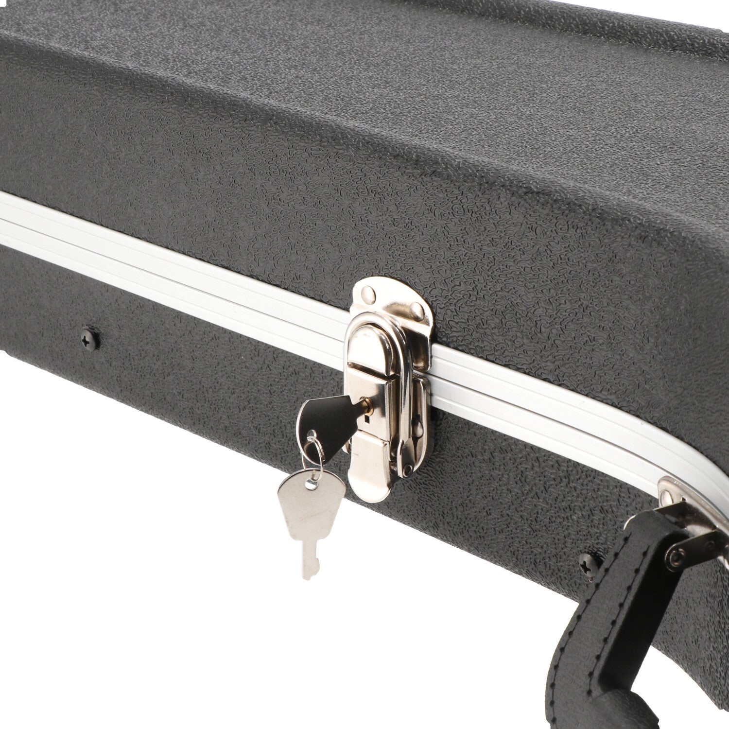 Fazley Protecc ABBK ABS koffer voor J- & P-stijl elektrische basgitaar zwart