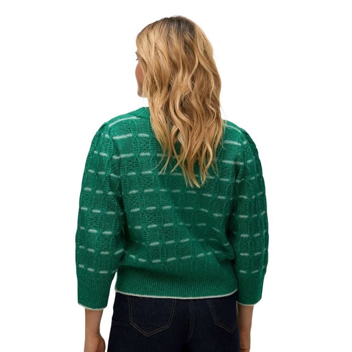 Vero Moda New Leonor 3/4 Crewneck Sweater Dames