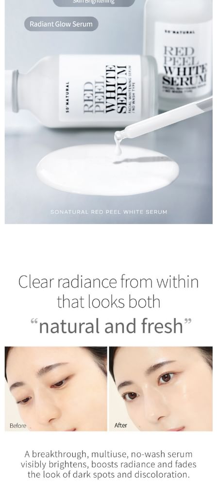 zo natuurlijk - Red Peel White Serum