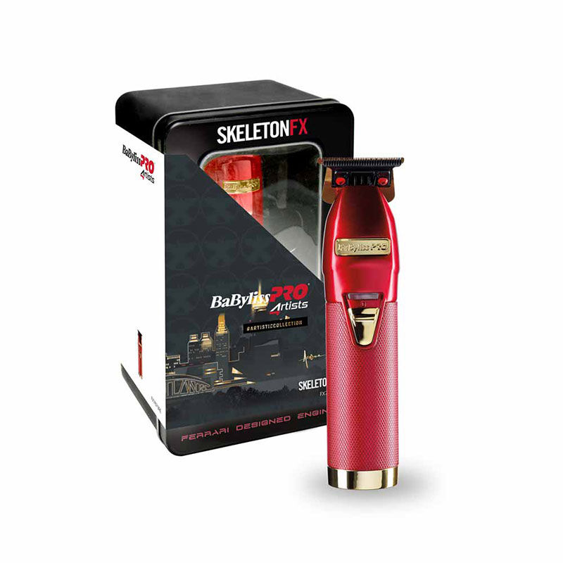 Tondeuse de précision métal Skeleton FX7870GE red FX7870RE