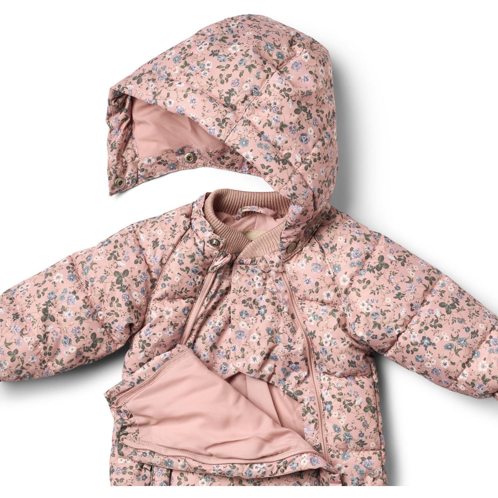 Køb Wheat Rose Powder Flowers Puffer Baby Dragt Edem