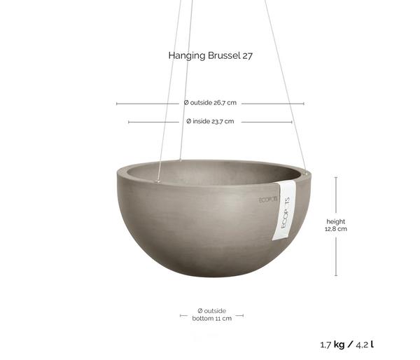 Ecopots Kunststoff-Ampel Brussels mit