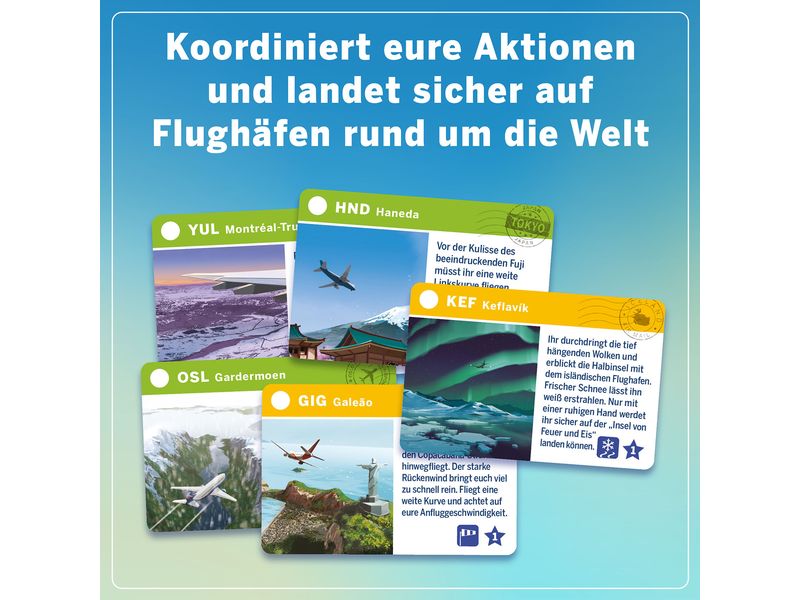 Kosmos Familienspiel Sky Team -DE- Kooperatives Spiel für zwei Personen