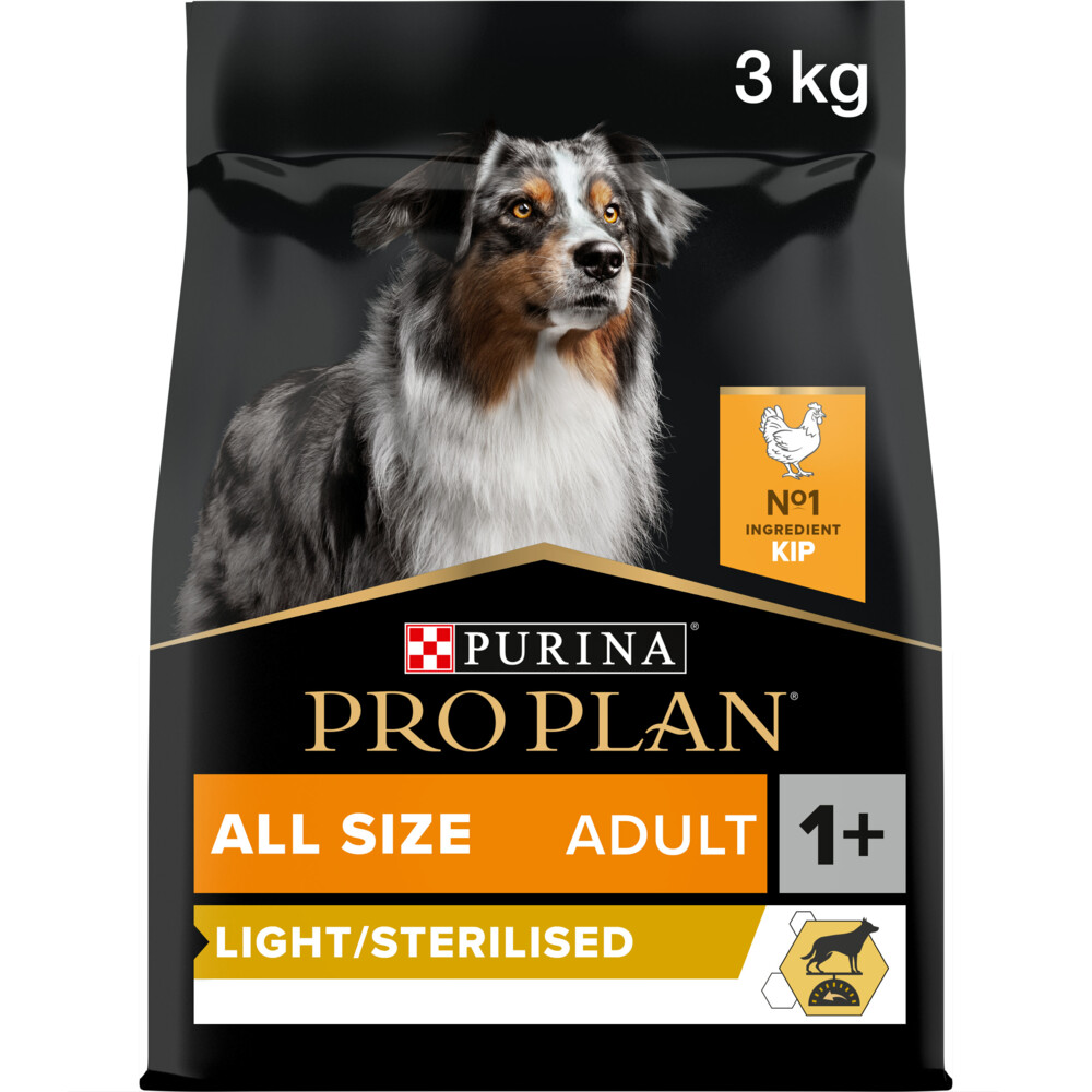 Pro Plan Adult All Sizes Light Sterilised Kip3 kg
