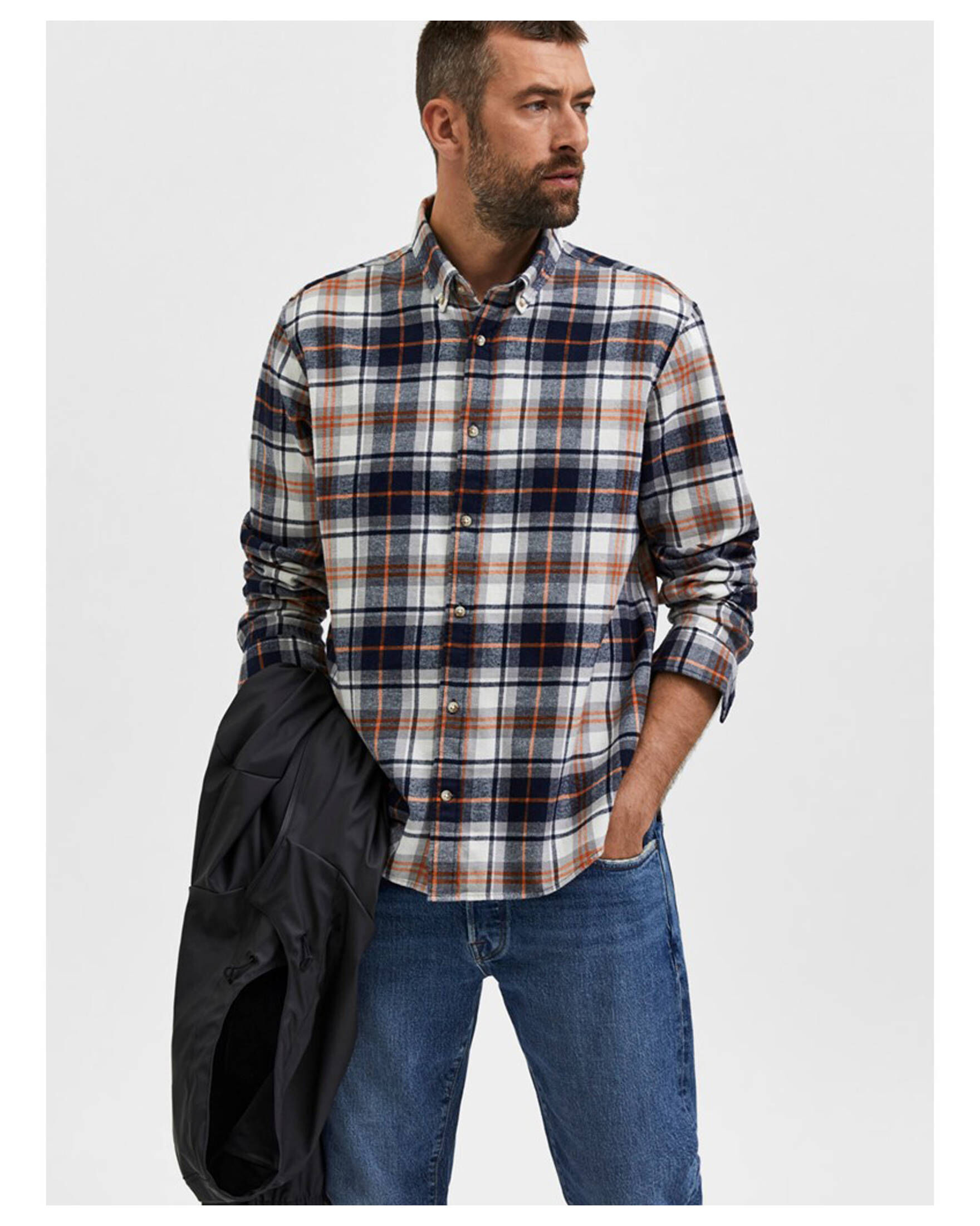 Selected Homme| Herren Hemd SLHRELAXRAND