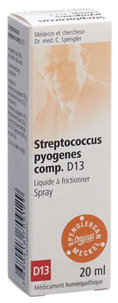 Spenglersan Streptococcus pyogenes comp. 13 D<br>20 ml, Spray, Classic Spray