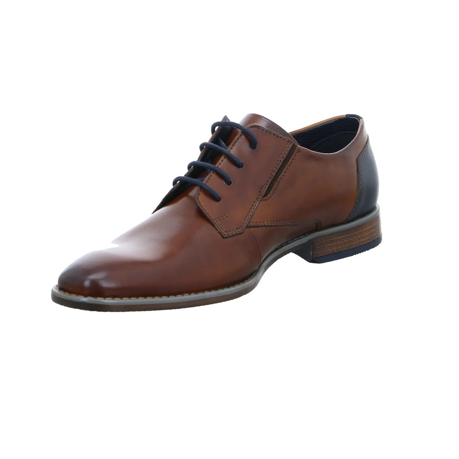 BUGATTI SHOES Halbschuh-City Cognac Leder