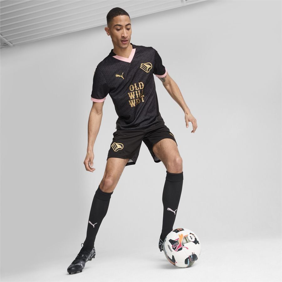 Palermo Short Extérieur 2024/25 - Noir/Doré