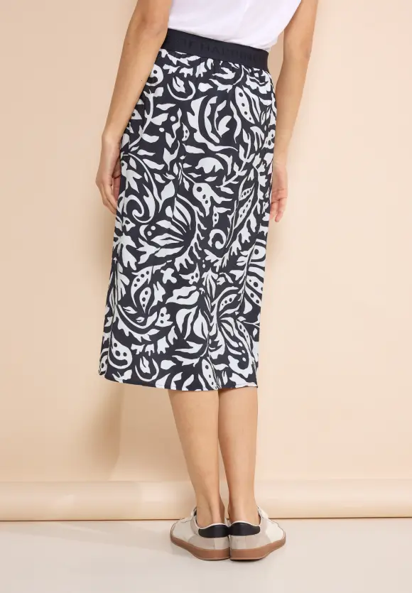Print Wickelrock - deep blue