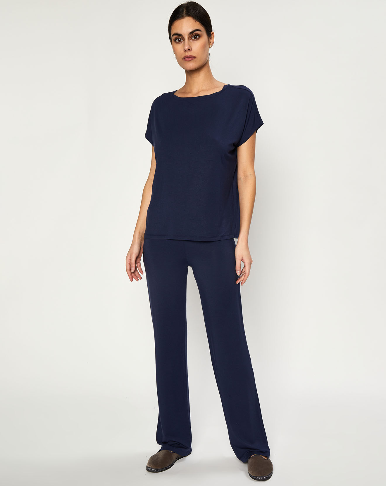 Huit T-Shirt Jeanne bleu marine