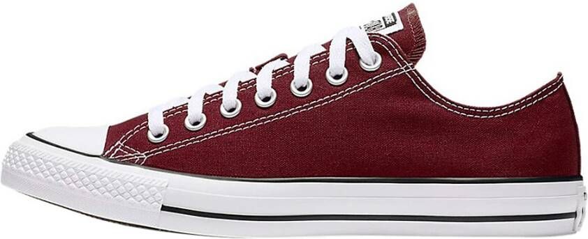 CONVERSE Sneakers laag 'Chuck Taylor All Star' karmijnrood wit