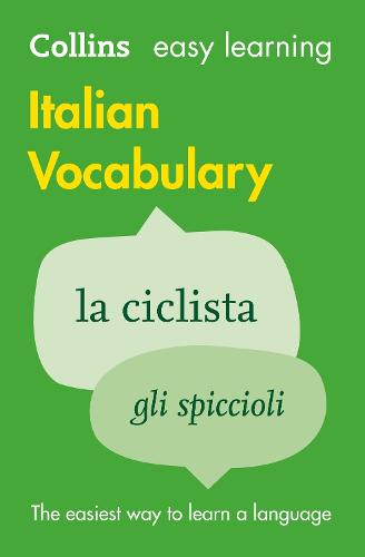 Easy Learning Italian Vocabulary: Trusted Support for Learning - Collins Easy Learning (Paperback)