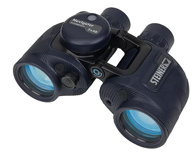 STEINER - JUMELLES NAVIGATOR AUTOBRIGHT 7X50 COMPAS