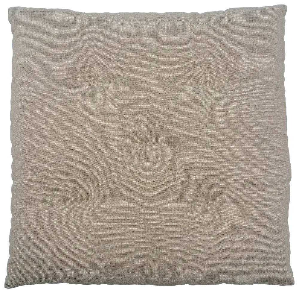 Sædehynde 38x38 cm - Sand