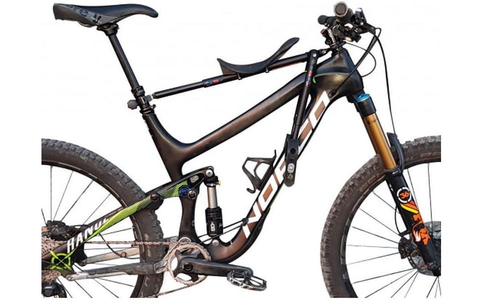 Fahrradkindersitz »MAC-RIDE schwarz«