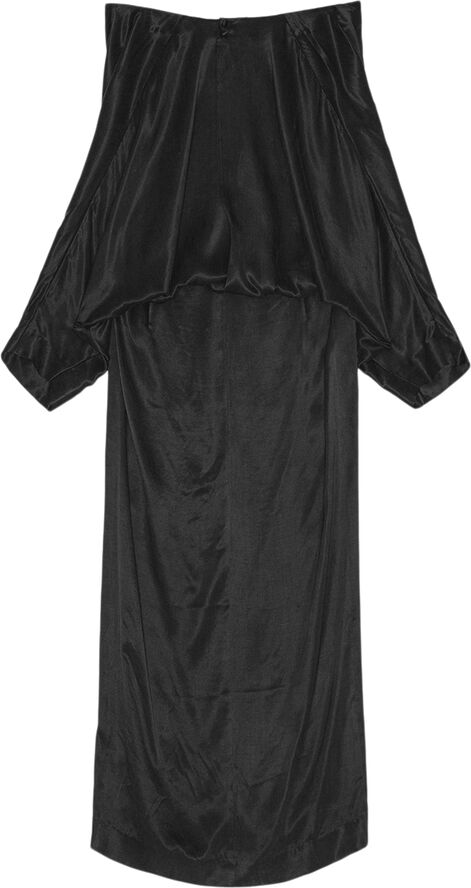 REMAIN Bat Sleeve Dress Black