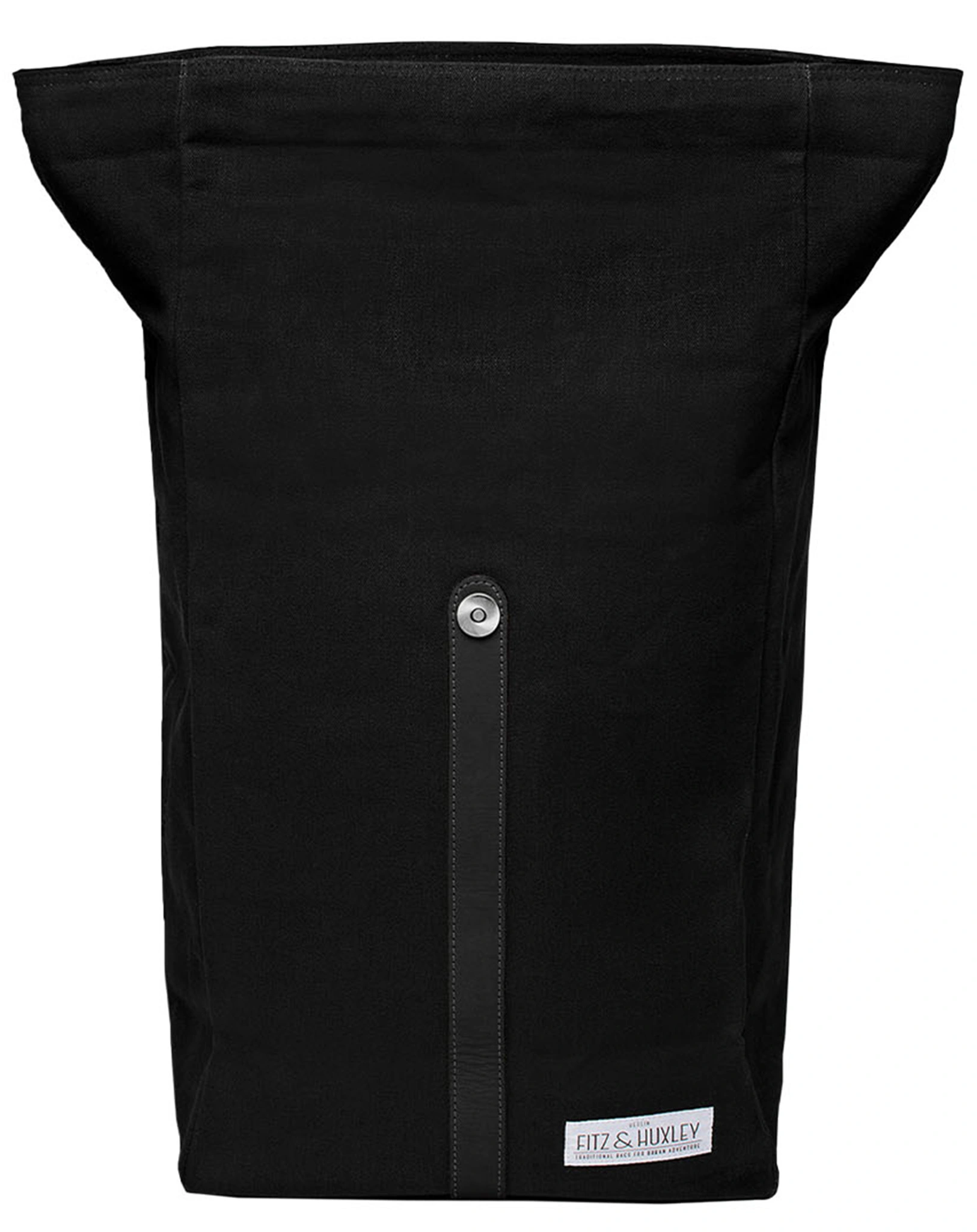 Fitz & Huxley Rolltop-Rucksack CURATOR (Typ: 21l, schwarz)