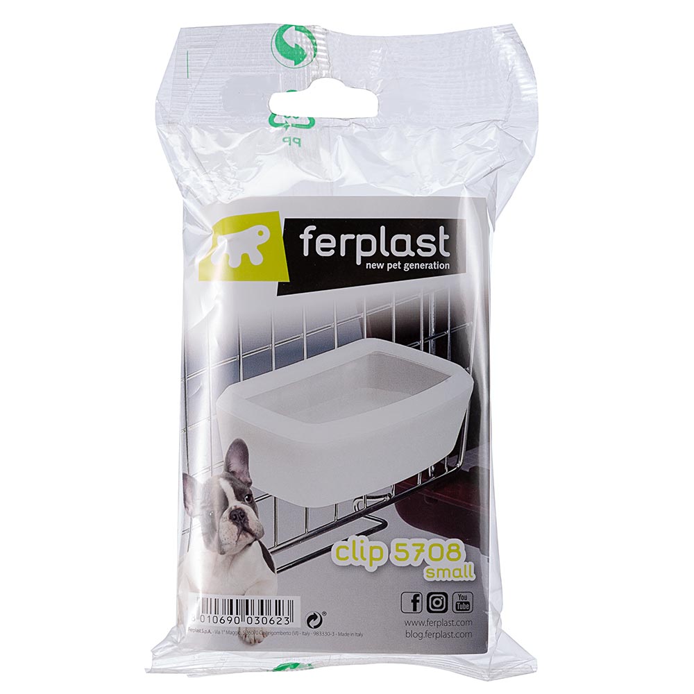 Clip 5708 et 6902 mangeoire plastique ferplast chien chiens eau voyage nourriture