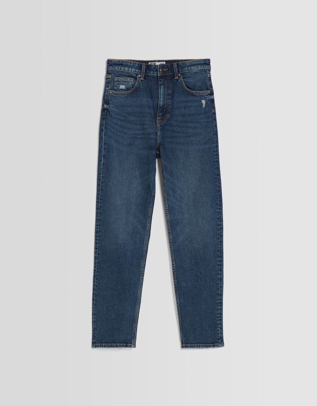 calças jeans confortáveis de mãe