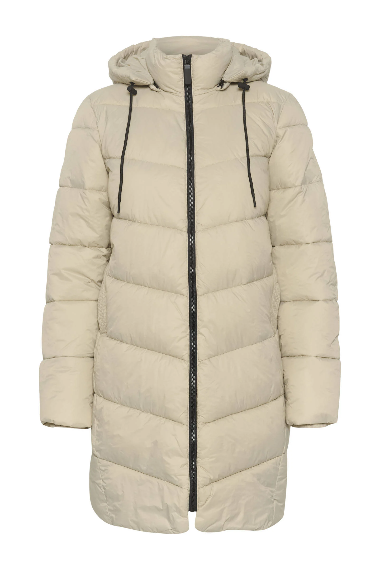 Kaffe jas beige