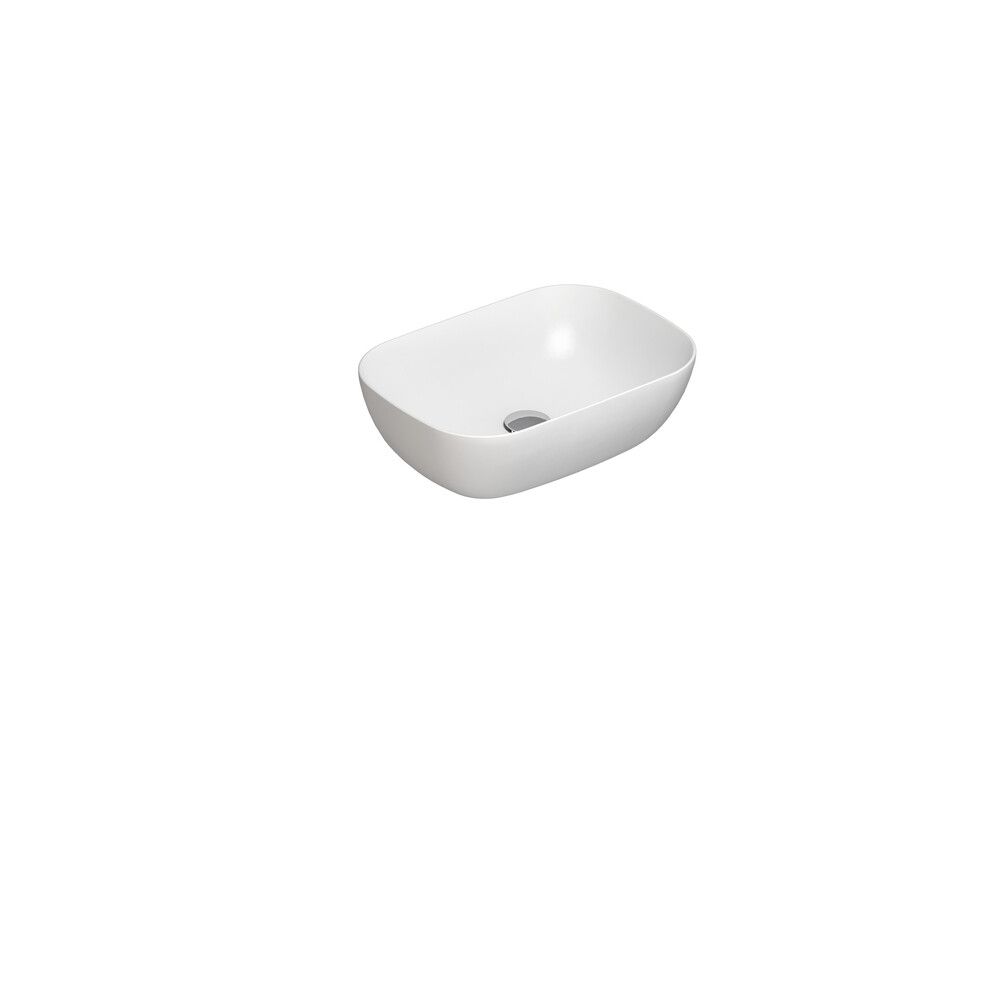 SERVANT SCANBAD DELTA OVAL 46X32,5CM HVIT