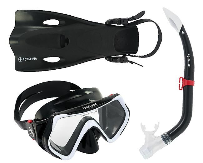 AQUALUNG - PACK PALMES MASQUE TUBA HERO ENFANT