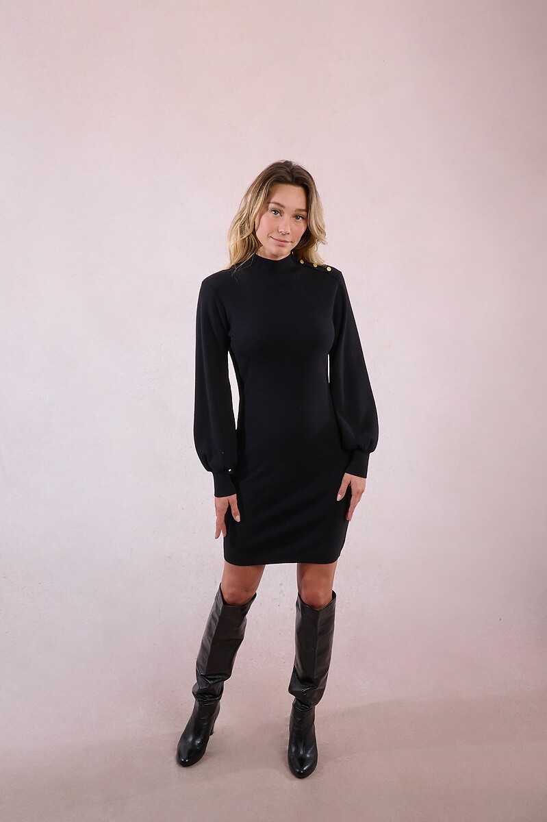 MOLLY BRACKEN<br>Camisa Jigsaw com mangas bufantes