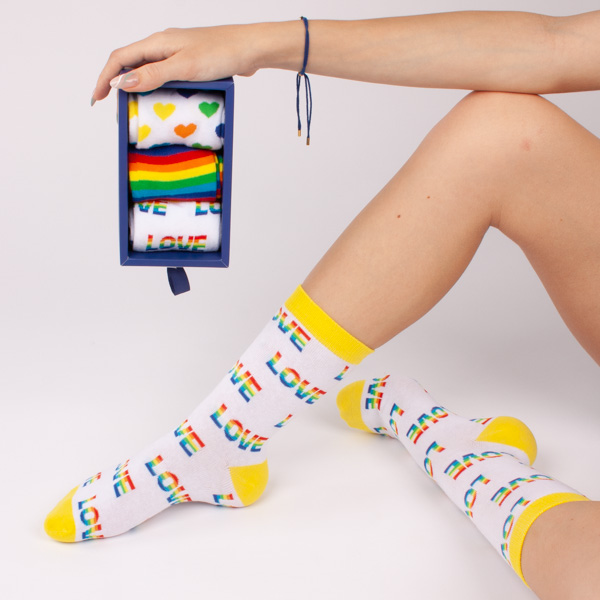 Meias Apollo Essentials Pride Lover